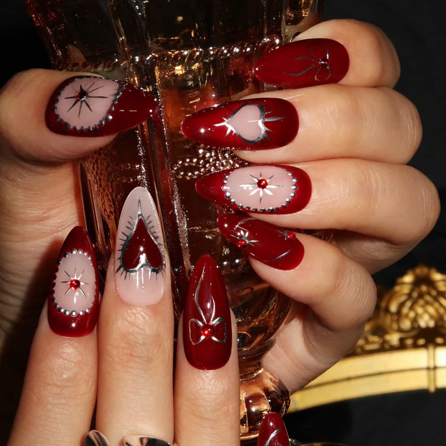 Burgundy Enchantress